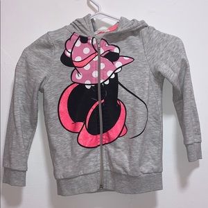 Girls Minnie Mouse Hoodie